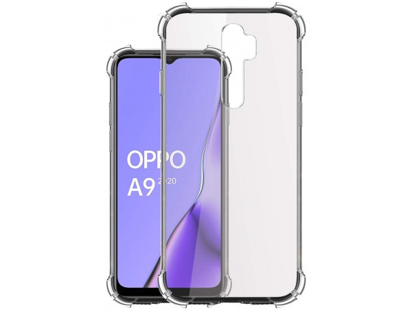 Mobile Case Back Cover For Oppo A5 2020 / Oppo A9 2020 (Transparent) (Pack of 1)